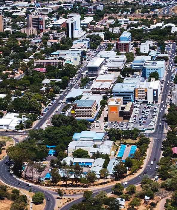 Image of modern day Botswana